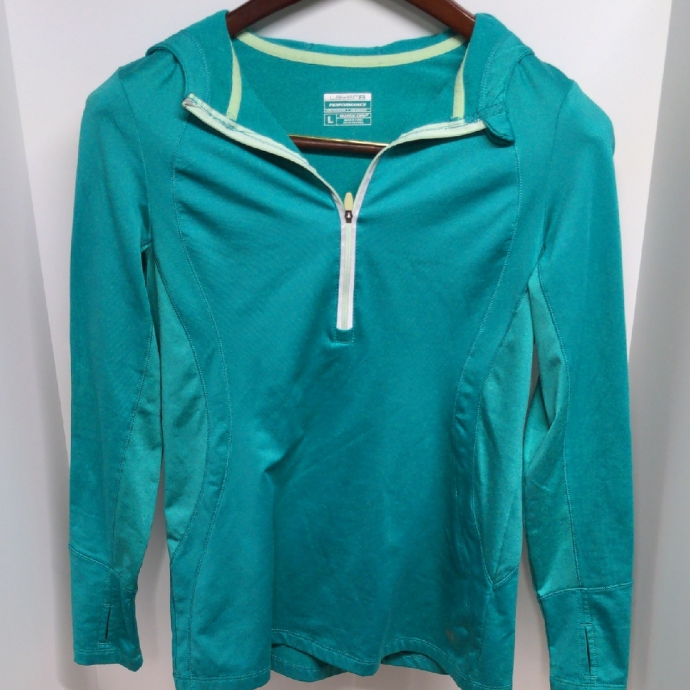 Layer 8 Teal‎ Women's Hoodie Sweatshirt